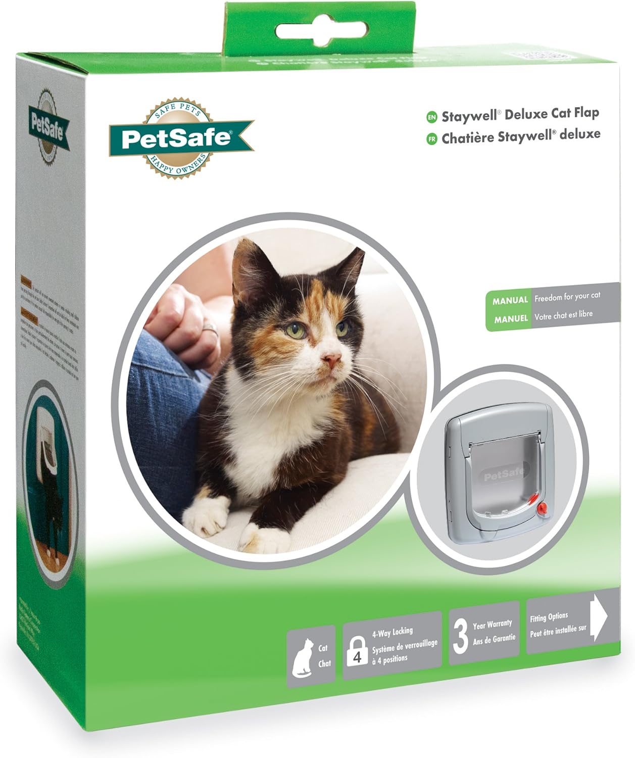 Petsafe deluxe cat flap hotsell